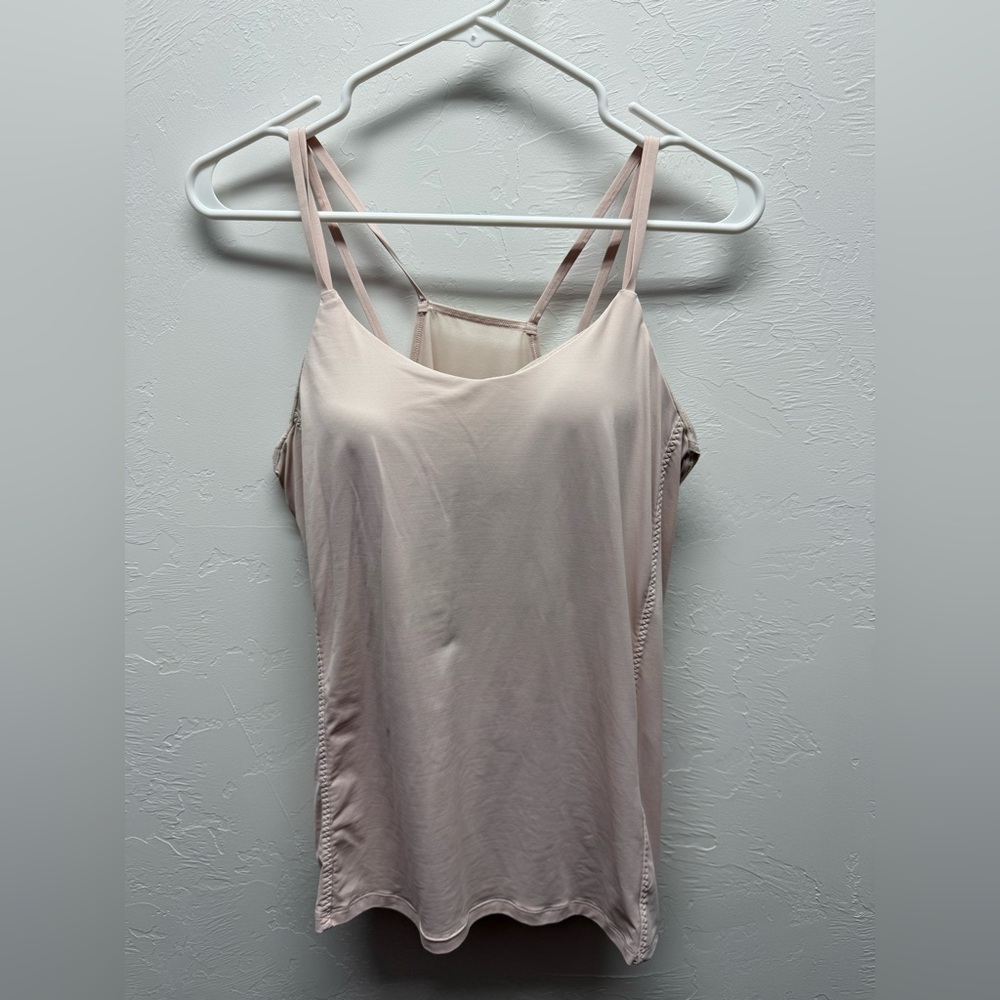 Athleta Pink Tank with Built in Bra - size XS